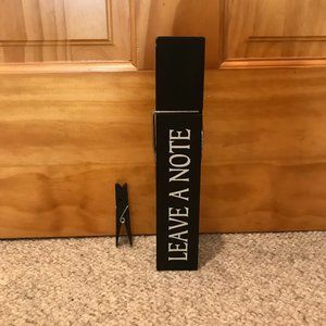 Giant Clothes Pin Note Holder